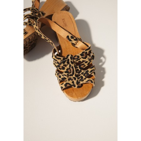 Facette leopard clogs acheter en ligne