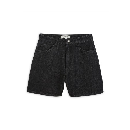 Maylone heather black denim shorts outlet