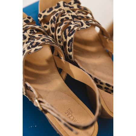 Facette leopard clogs acheter en ligne