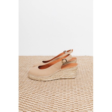 Manuela beige espadrilles Dans la société mordern