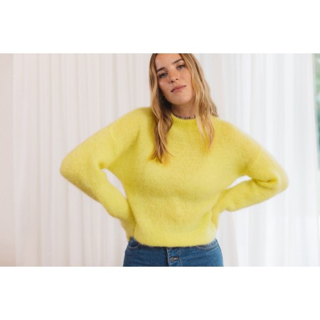 Pull Doudou jaune en ligne des produits 