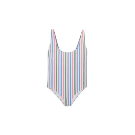 Striped Néréïde swimsuit pas cheres