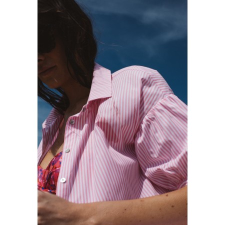 Wright pink stripes shirt Vous souhaitez 