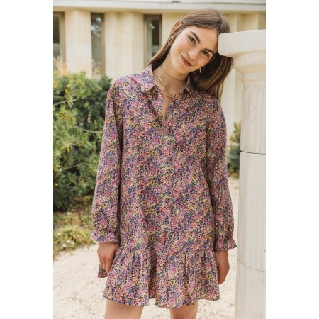 Lily floral print dress Paris Déstockage Promo