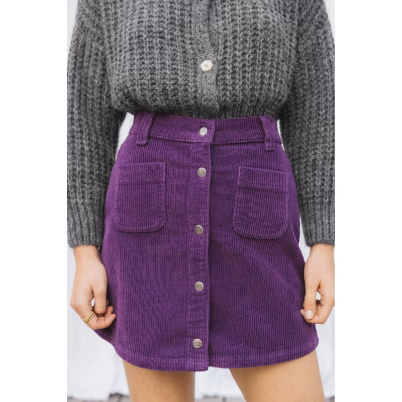 purple tommy skirt chez Cornerstreet bien 