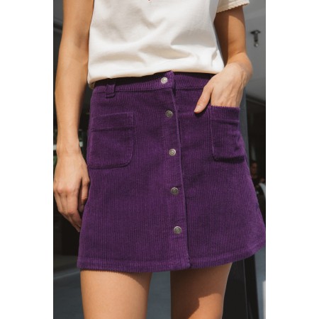 purple tommy skirt chez Cornerstreet bien 