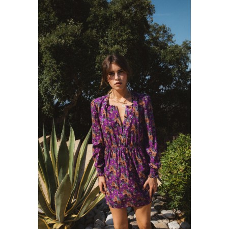 Sixties flower print Galéane dress Profitez des Offres !