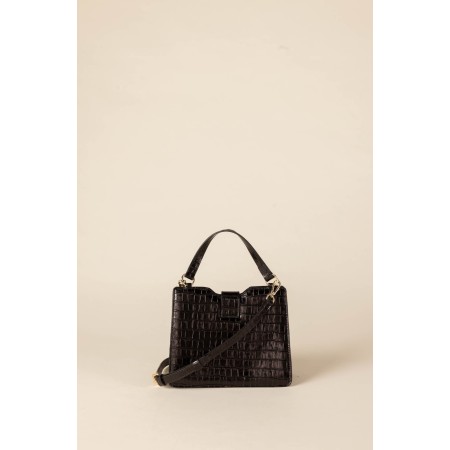 Embossed black Jacob bag la livraison gratuite