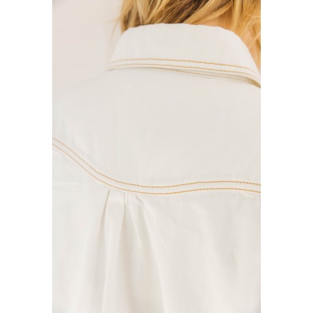 Pearl white Pamina shirt Vous souhaitez 