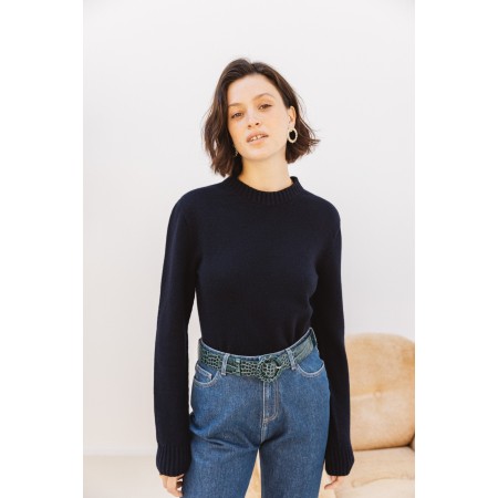 Géraud navy sweater paiement sécurisé