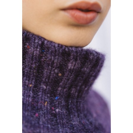 purple legato sweater destockage