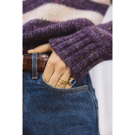 purple legato sweater destockage