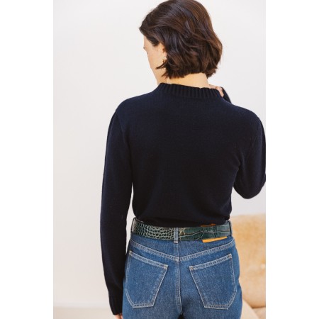 Géraud navy sweater paiement sécurisé