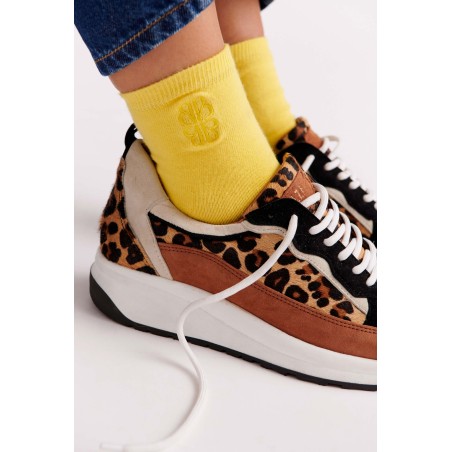 Leopard maximilien sneakers destockage