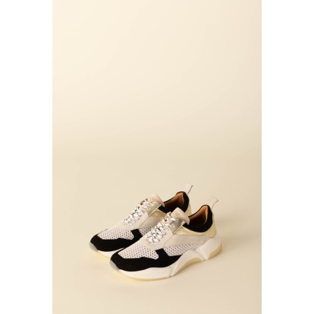 Black and gold Fédor sneakers 50-70% off 