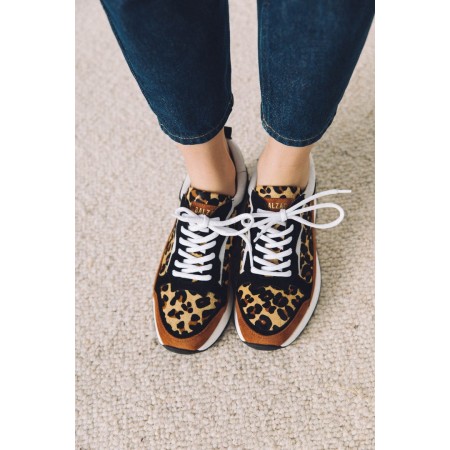 Leopard maximilien sneakers destockage