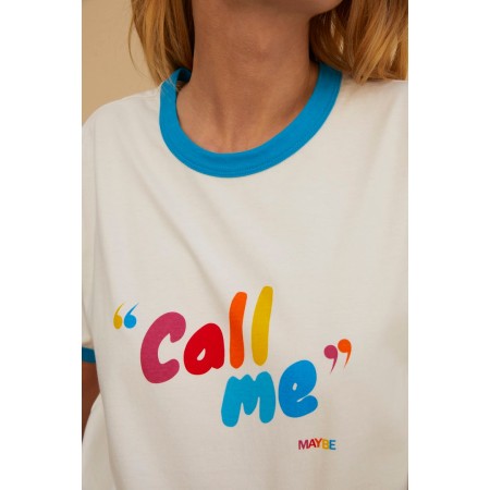 Tee-shirt Bree Call me multicolore les ligaments