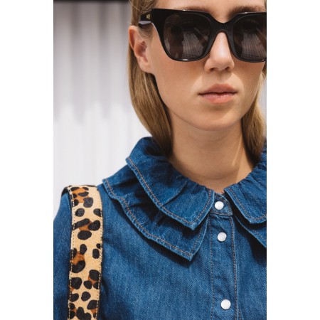 Blue midi Belkis shirt Toutes les collections ici