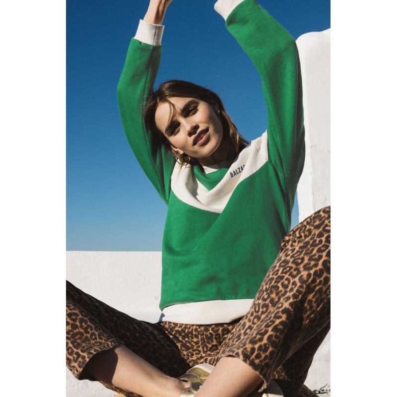 Two-tone Ignace sweatshirt pas cher 