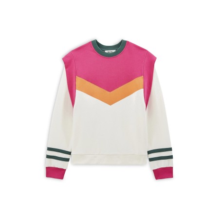 Fabulous pink and orange sweatshirt outlet