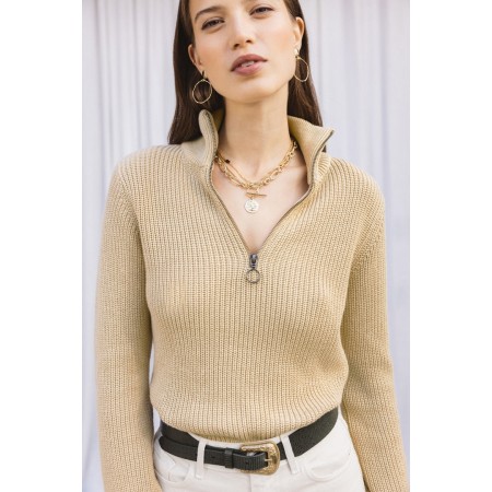 beige ugolin sweater de l' environnement