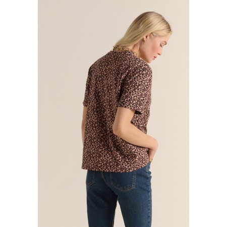 Bree leopard t-shirt commande en ligne