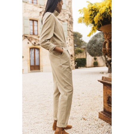 Beige Continent jumpsuit Le MVP de beaucoup