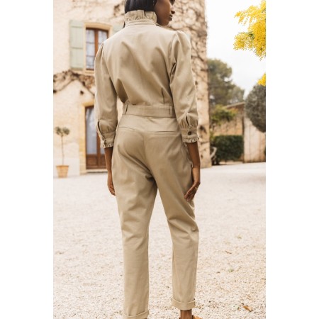 Beige Continent jumpsuit Le MVP de beaucoup