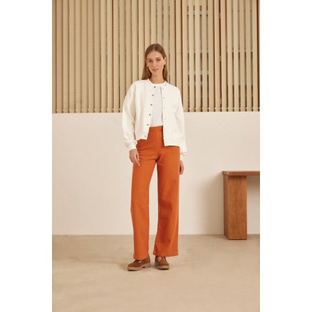 Paolo orange trousers Par le système avancé 