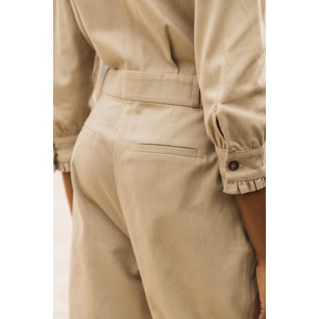 Beige Continent jumpsuit Le MVP de beaucoup