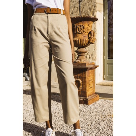 Belle-île beige pants ouvre sa boutique