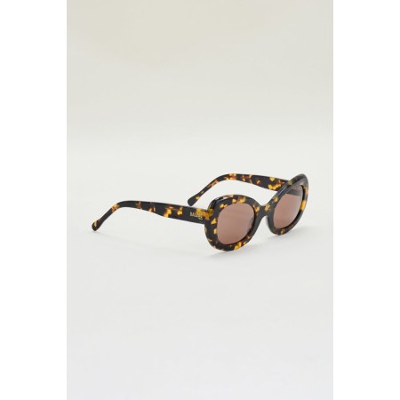 Black tortoise charlotte sunglasses Pour