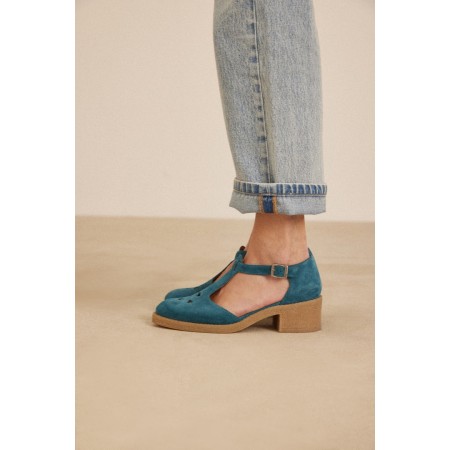 Blue Rosie sandals solde