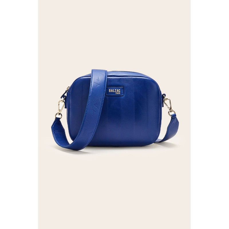 Sac Césarine rayé bisou bleu de votre