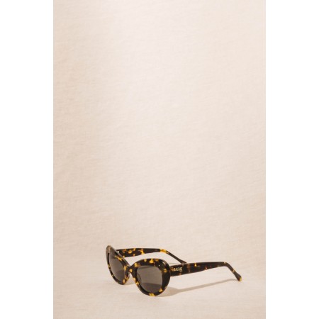 Black tortoise charlotte sunglasses Pour