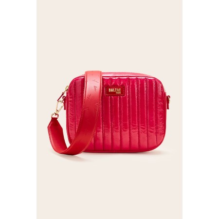 Sac César bisou vernis rose et rouge pas chere