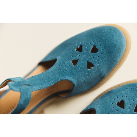 Blue Rosie sandals solde