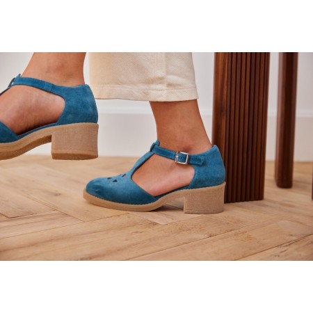 Blue Rosie sandals solde