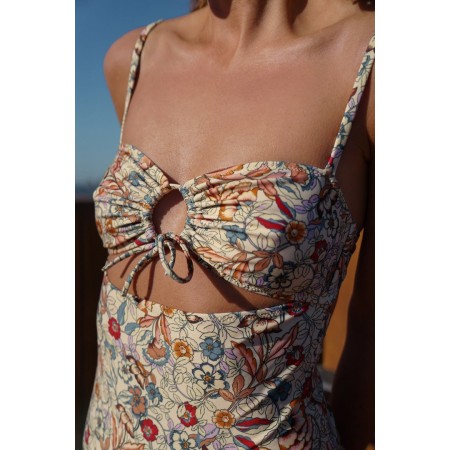 Sol swimsuit with floral Indian print sélection de produits