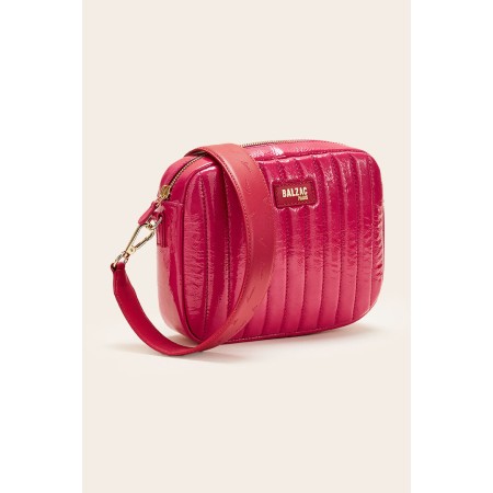 Sac César bisou vernis rose et rouge pas chere