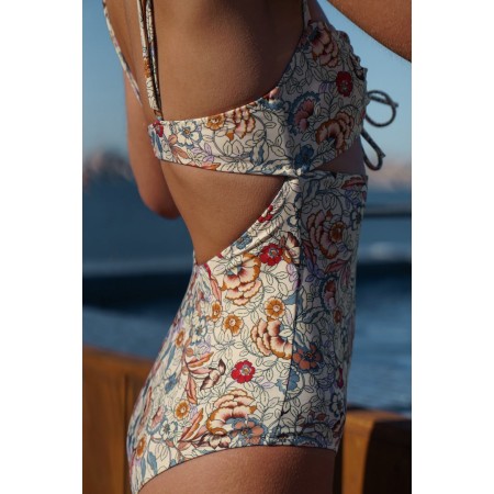 Sol swimsuit with floral Indian print sélection de produits