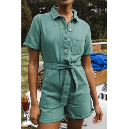 Floralie jumpsuit green 50% de réduction en Octobre 2024