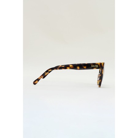 Black tortoise charlotte sunglasses Pour