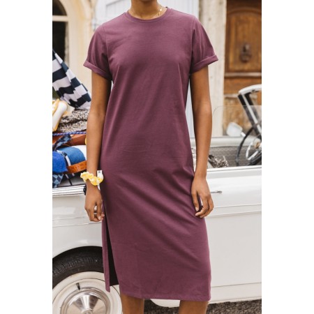 Eggplant Claodia dress en ligne