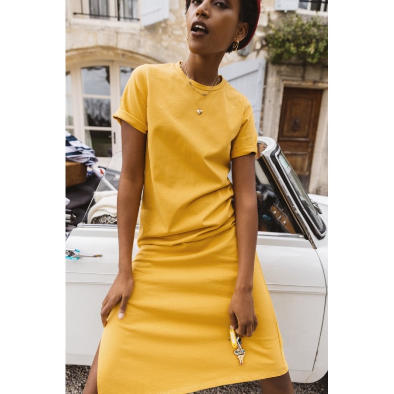 Claodia yellow dress de la marque