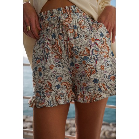 floral Indian print pueblo shorts À commander