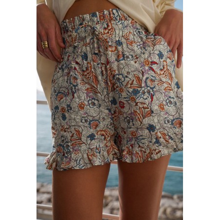 floral Indian print pueblo shorts À commander