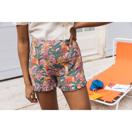 Floral tiger print Pomelo shorts vente chaude votre 