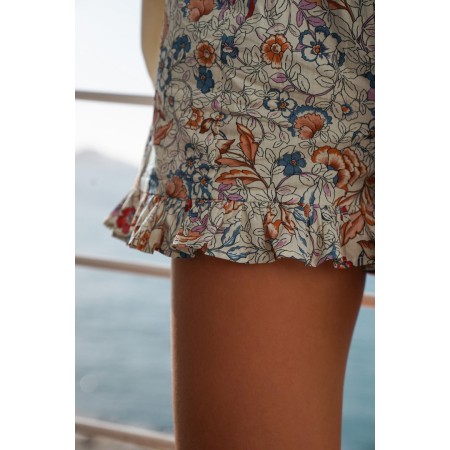 floral Indian print pueblo shorts À commander