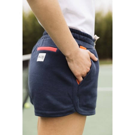 Navy, pink and orange Sensation shorts Livraison rapide